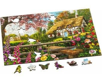 Wentworth - Cottage Country Way - 250 Piece Wooden Jigsaw Puzzle