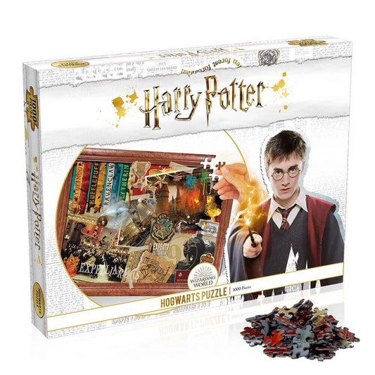 Winning Moves - Harry Potter Hogwarts Collectors - 1000 Piece Jigsaw Puzzle