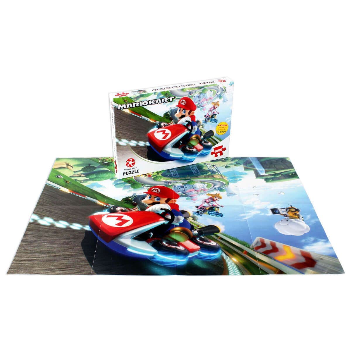 Winning Moves - Mario Kart Funracer - 1000 Piece Jigsaw Puzzle