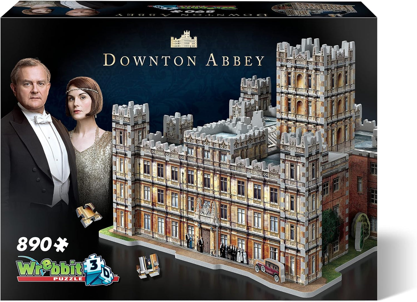Wrebbit - Downton Abbey - 890 Piece 3D Jigsaw Puzzle