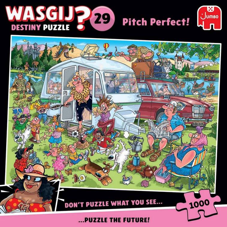Wasgij - Destiny 29 Pitch Perfect! - 1000 Piece Jigsaw Puzzle