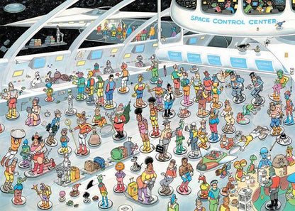 Jan Van Haasteren - Give us Some Space & All Dressed Up - 2 x 1000 Piece Jigsaw Puzzle