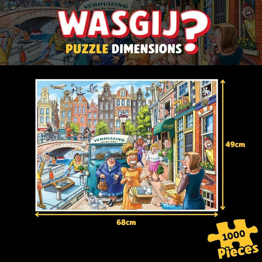 Wasgij - Original 45 Moving Day! - 1000 Piece Jigsaw Puzzle