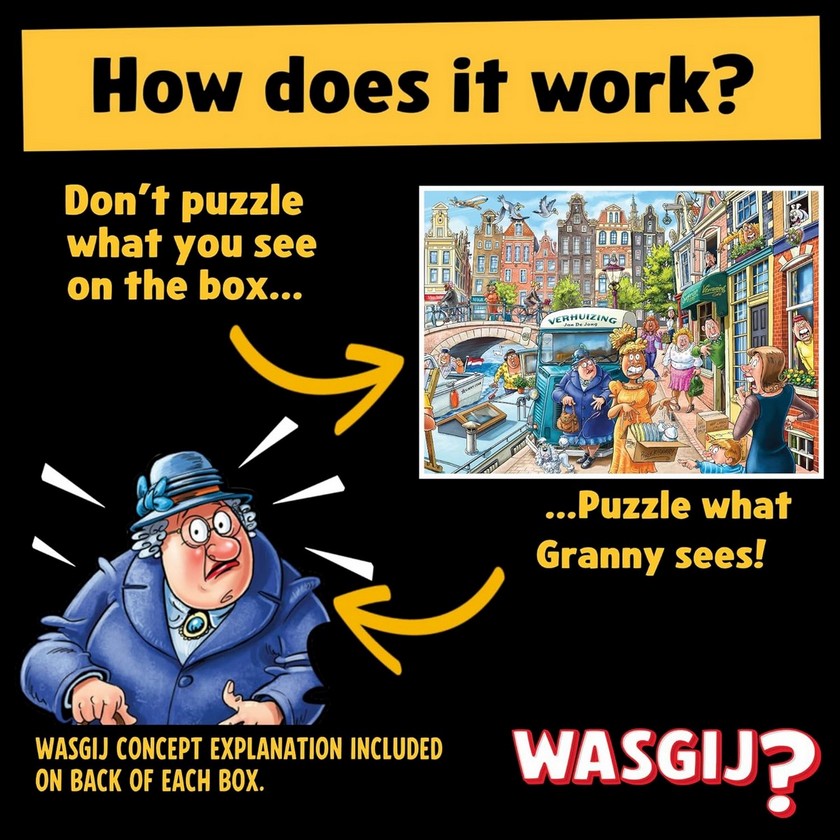Wasgij - Original 45 Moving Day! - 1000 Piece Jigsaw Puzzle