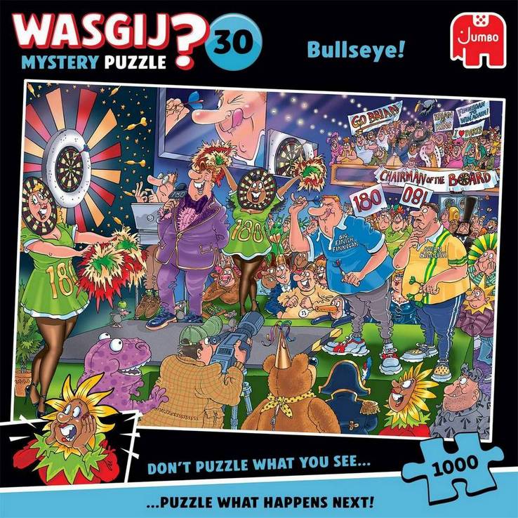 Wasgij - Mystery 30 Bullseye! - 1000 Piece Jigsaw Puzzle