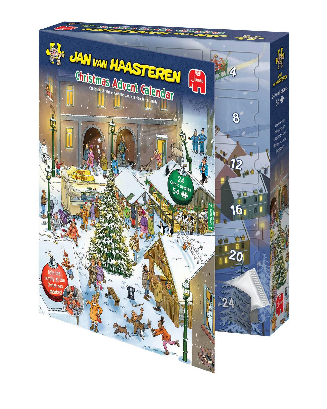 Jan Van Haasteren - Advent Calendar 2026 - 24 x 54 Piece Jigsaw Puzzle