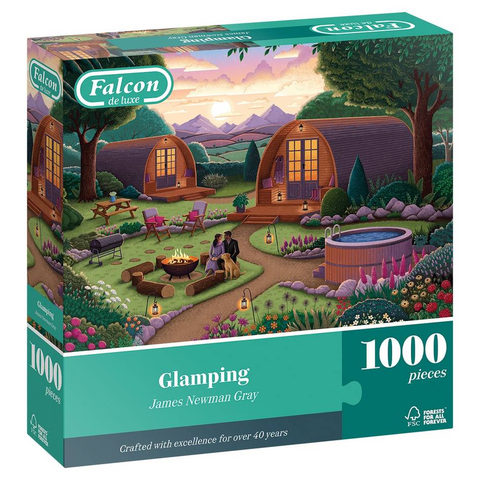 Falcon de Luxe - Glamping - 1000 Piece Jigsaw Puzzle