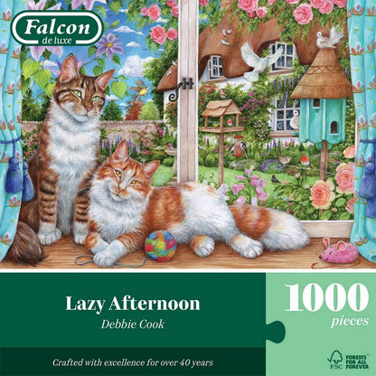 Falcon de Luxe - Lazy Afternoon - 1000 Piece Jigsaw Puzzle