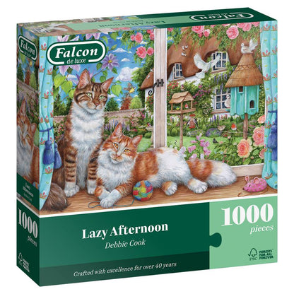 Falcon de Luxe - Lazy Afternoon - 1000 Piece Jigsaw Puzzle