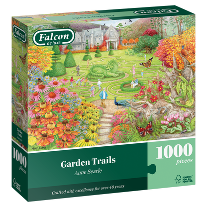 Falcon de Luxe - Garden Trails - 1000 Piece Jigsaw Puzzle