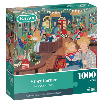 Falcon de Luxe - Story Corner - 1000 Piece Jigsaw Puzzle