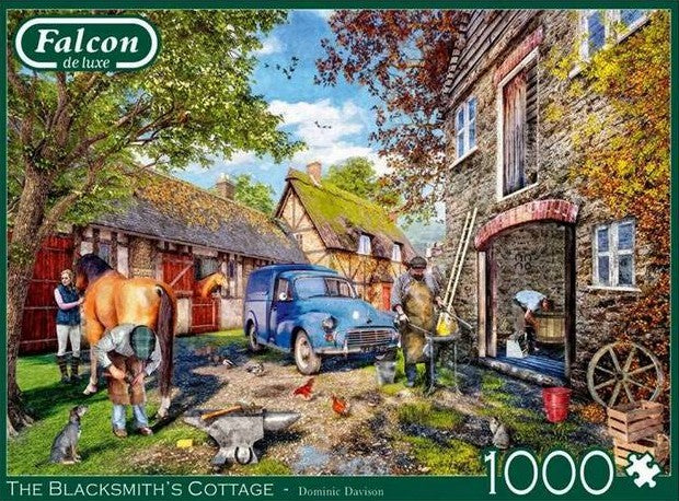 Falcon de Luxe - Blacksmiths Cottage - 1000 Piece Jigsaw Puzzle
