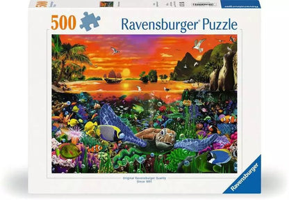 Ravensburger - Turtle in the Reef - 500 Piece Jigsaw Puzzle