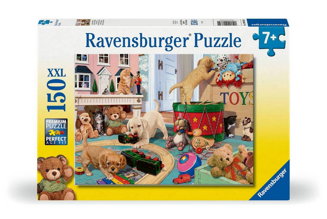 Ravensburger - Puppies Playtime - 150XXL Piece Jigsaw Puzzle