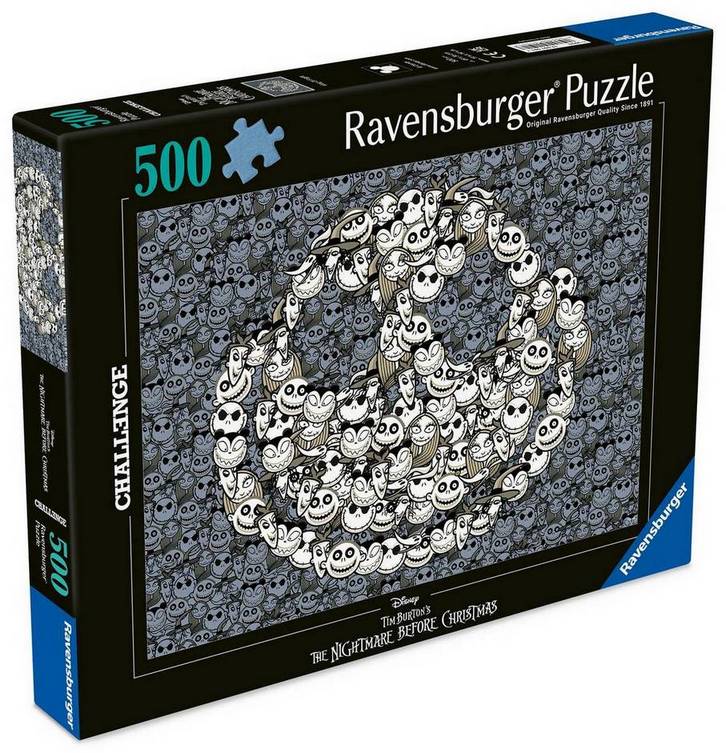 Ravensburger - The Nightmare before Christmas - 500 Piece Jigsaw Puzzle