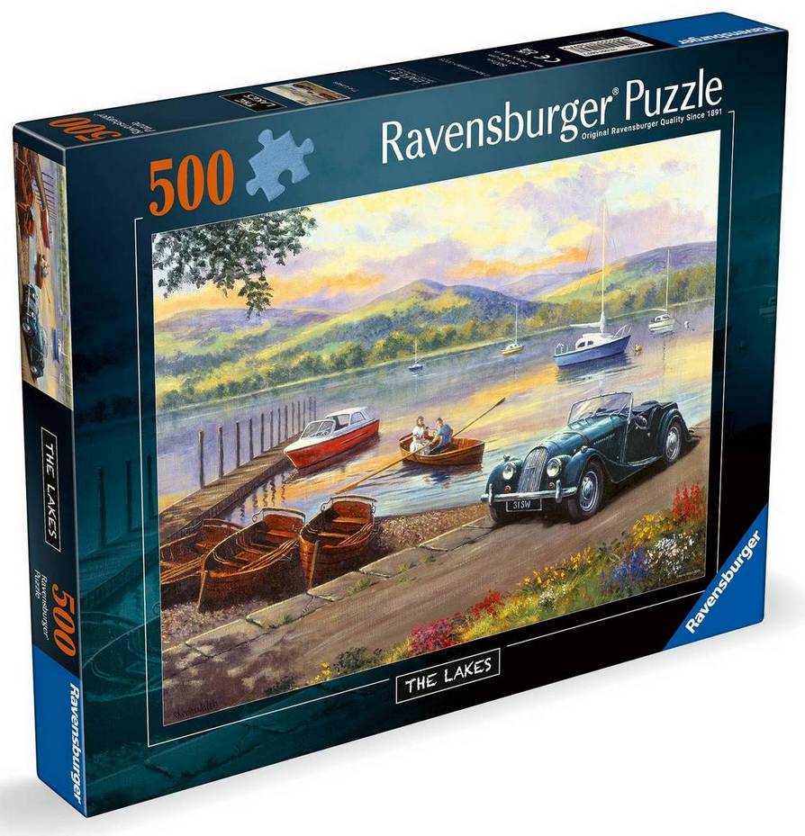 Ravensburger - Stop at the Lakes - 500 Piece Jigsaw Puzzle