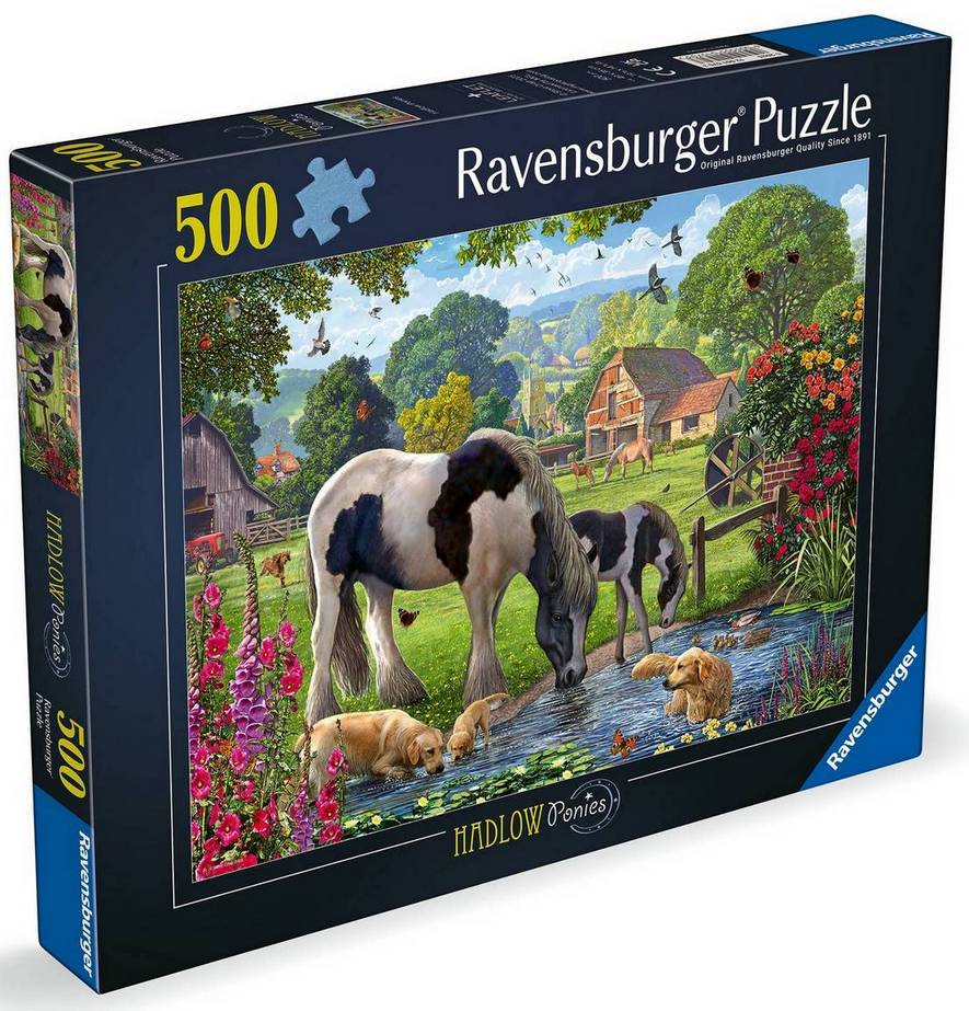 Ravensburger - Hadlow Ponies - 500 Piece Jigsaw Puzzle
