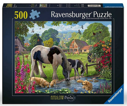 Ravensburger - Hadlow Ponies - 500 Piece Jigsaw Puzzle