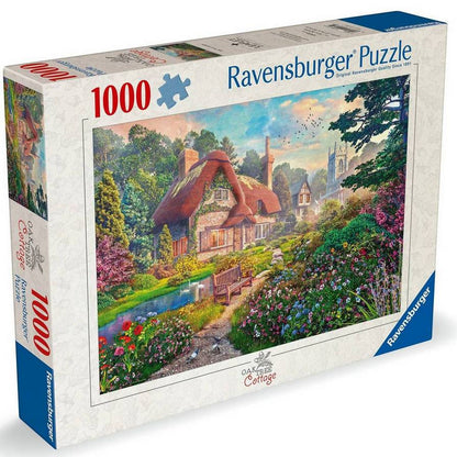 Ravensburger - Oak Tree Cottage - 1000 Piece Jigsaw Puzzle