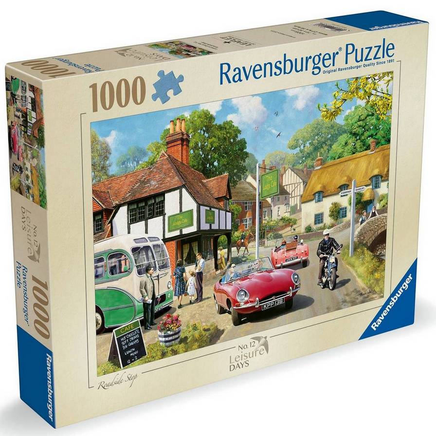 Ravensburger - Leisure Days No.12 - Roadside Stop - 1000 Piece Jigsaw Puzzle