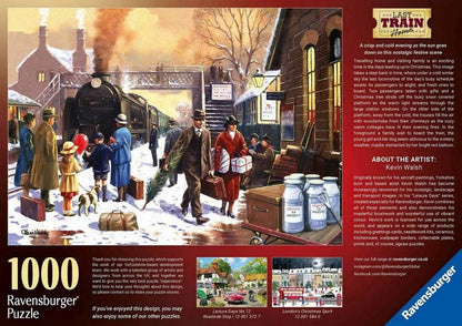 Ravensburger - Last Train Home - 1000 Piece Jigsaw Puzzle