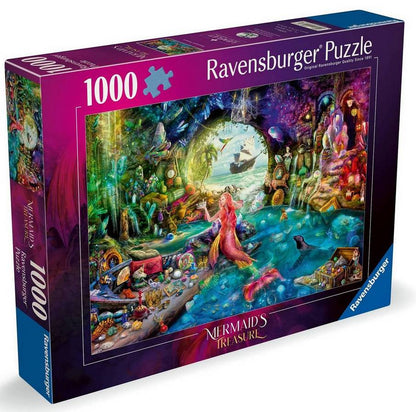 Ravensburger - Mermaids Treasure - 1000 Piece Jigsaw Puzzle