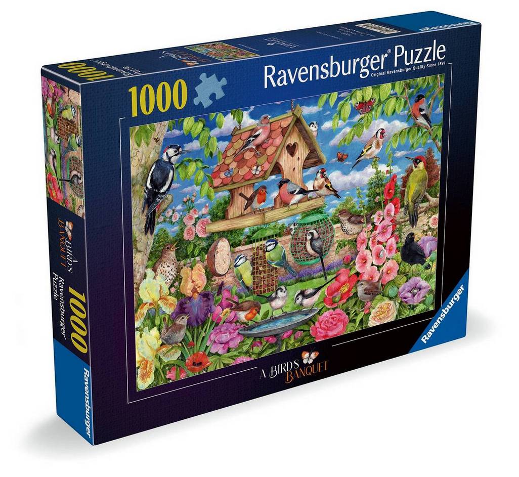 Ravensburger - A Birds Banquet - 1000 Piece Jigsaw Puzzle
