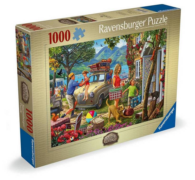 Ravensburger - Holiday Cottage - 1000 Piece Jigsaw Puzzle