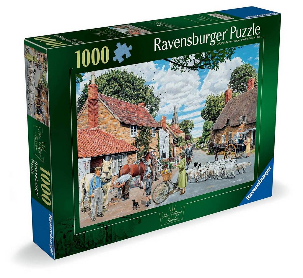 Ravensburger - The Village Farrier - 1000 Piece Jigsaw Puzzle