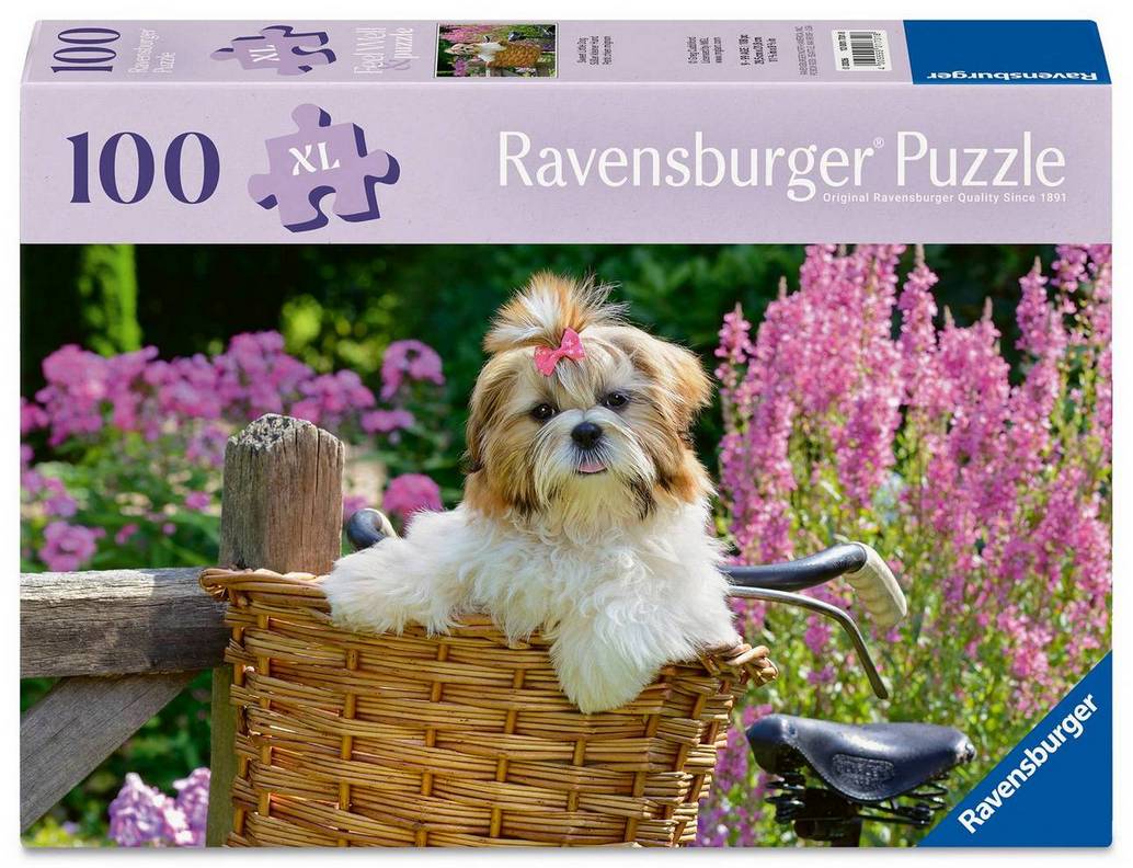 Ravensburger - Sweet Little Dogs - 100XL Piece Jigsaw Puzzle