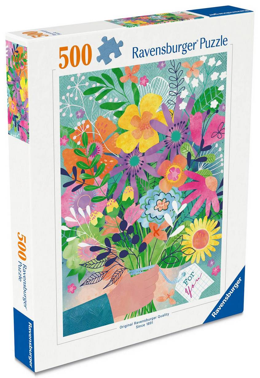 Ravensburger - Flowers for Your - 500 Piece Jigsaw Puzzle
