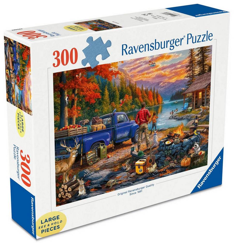 Ravensburger - Sunset Lake - 300XL Piece Jigsaw Puzzle