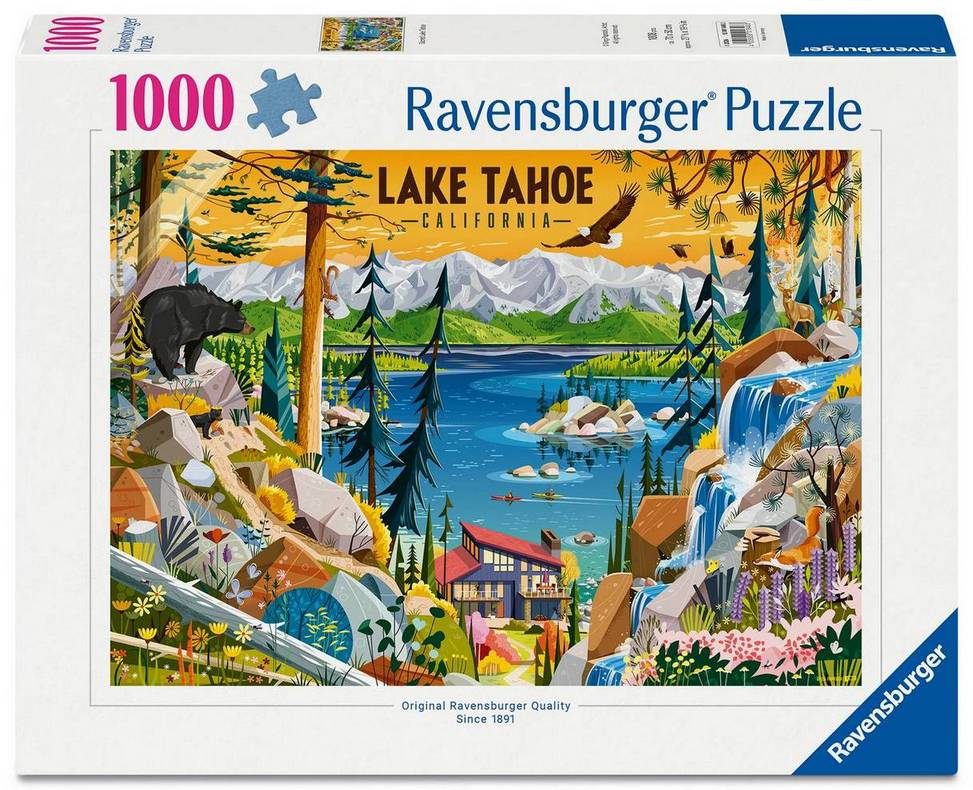 Ravensburger - Sacred Lake Tahoe - US Puzzle Championships - 1000 Piece Jigsaw Puzzle