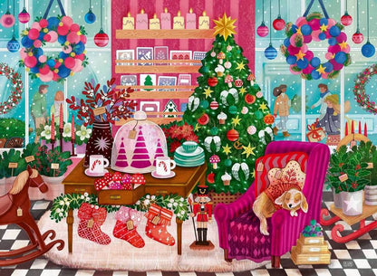 Ravensburger - Christmas Shop - 500 Piece Jigsaw Puzzle