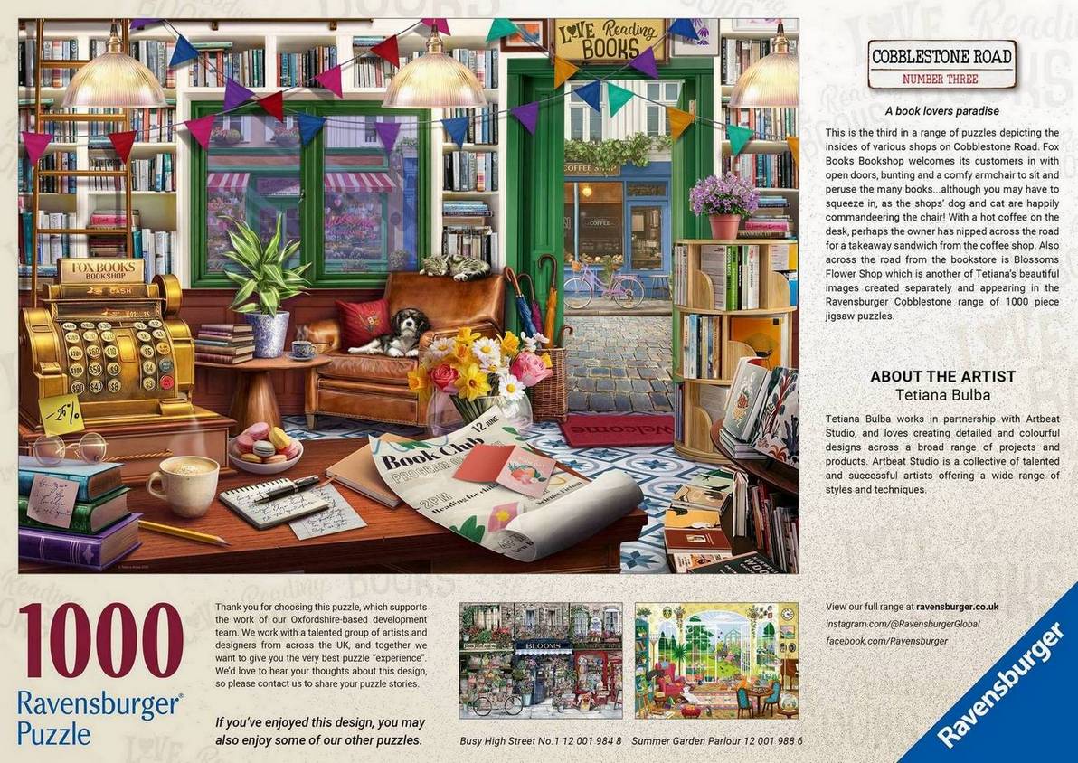 Ravensburger - Rose Cottage - 1000 Piece Jigsaw Puzzle