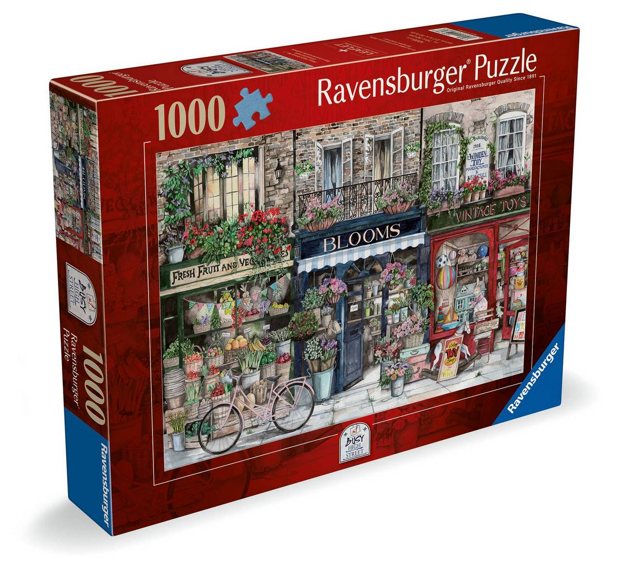 Ravensburger - Busy High Street No 1 - 1000 Piece Jigsaw Puzzle
