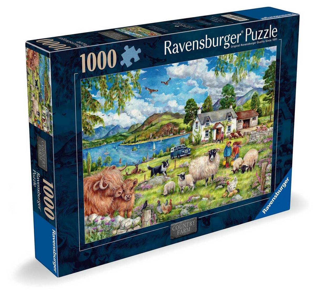 Ravensburger - Country Farm - 1000 Piece Jigsaw Puzzle