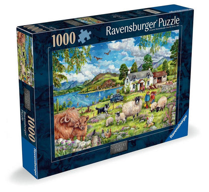 Ravensburger - Country Farm - 1000 Piece Jigsaw Puzzle