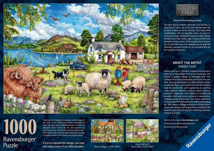 Ravensburger - Country Farm - 1000 Piece Jigsaw Puzzle