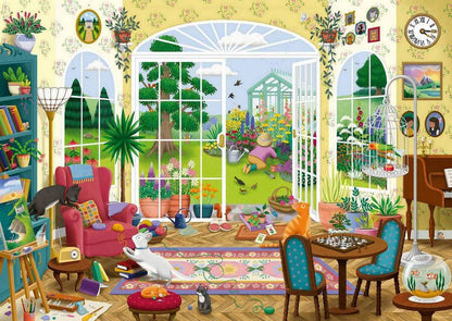 Ravensburger - Summer Garden Parlour - 1000 Piece Jigsaw Puzzle