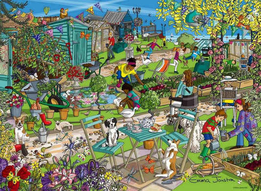 Ravensburger - Seaside Allotment - 500 Piece Jigsaw Puzzle