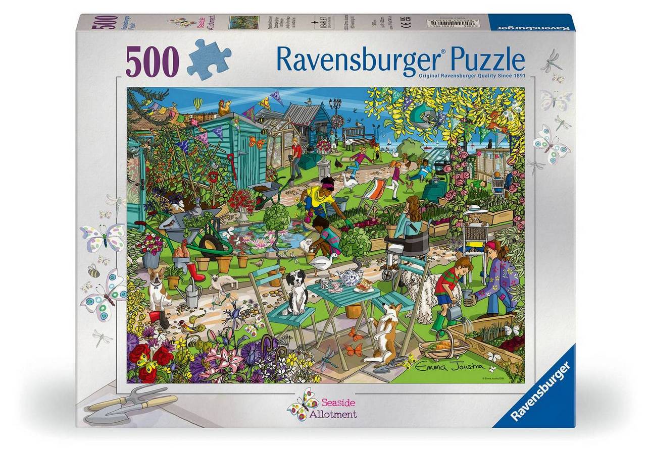 Ravensburger - Seaside Allotment - 500 Piece Jigsaw Puzzle