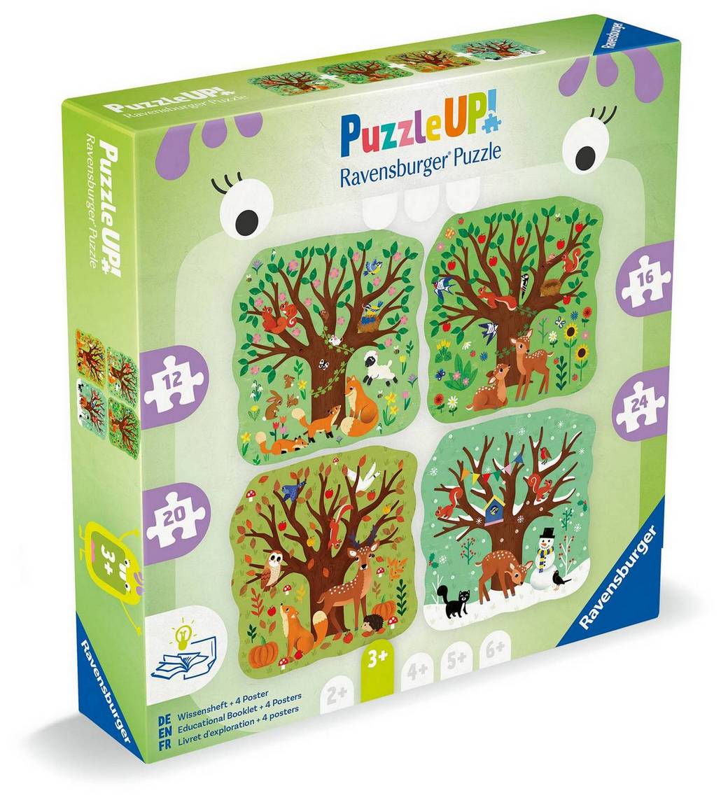 4 Puzzels Ravensburger - Puzzle Up Four Seasons – Jigsaw Puzzles Direct