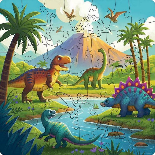 Ravensburger - Dinosaurs - 44 Piece Wooden Jigsaw Puzzle
