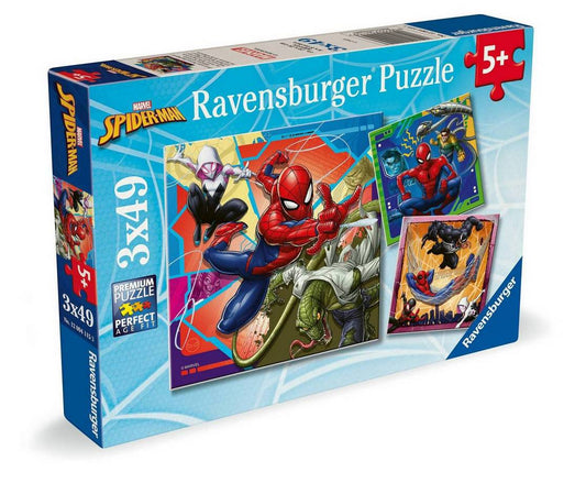 Ravensburger - Spiderman - 3 x 49 Piece Jigsaw Puzzle