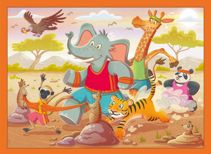 Ravensburger - Speedy Puzzle Animals - 4 x 35 Piece Jigsaw Puzzle