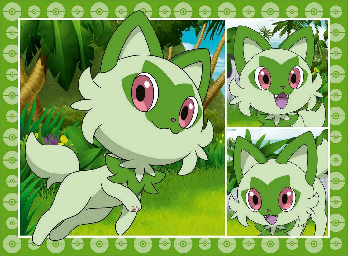 Ravensburger - Speedy Puzzle Pokemon - 4 x 35 Piece Jigsaw Puzzle