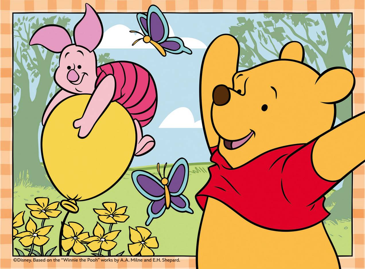 Ravensburger - Winnie the Pooh - 4 in a Box Jigsaw Puzzle