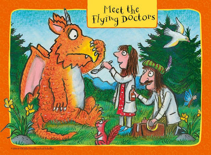 Ravensburger - Gruffalo & Friends Collection - Zog and the Flying Doctors - 4 in a Box Jigsaw Puzzle