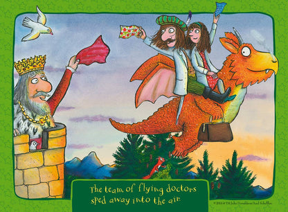 Ravensburger - Gruffalo & Friends Collection - Zog and the Flying Doctors - 4 in a Box Jigsaw Puzzle